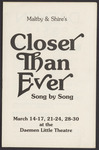 Closer than Ever by MusicalFare Theatre